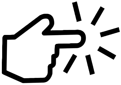 指のマーク。現在の最新作です