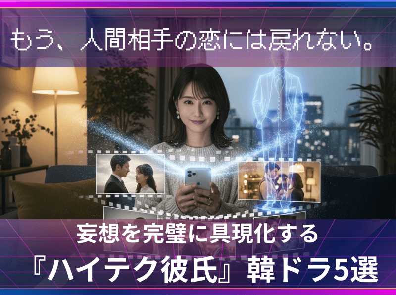  AI・ロボット彼氏と紡ぐ、近未来のロマンス5選のアイキャッチ画像